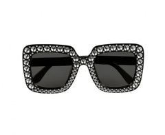 Okulary „Party Bling” – czarne