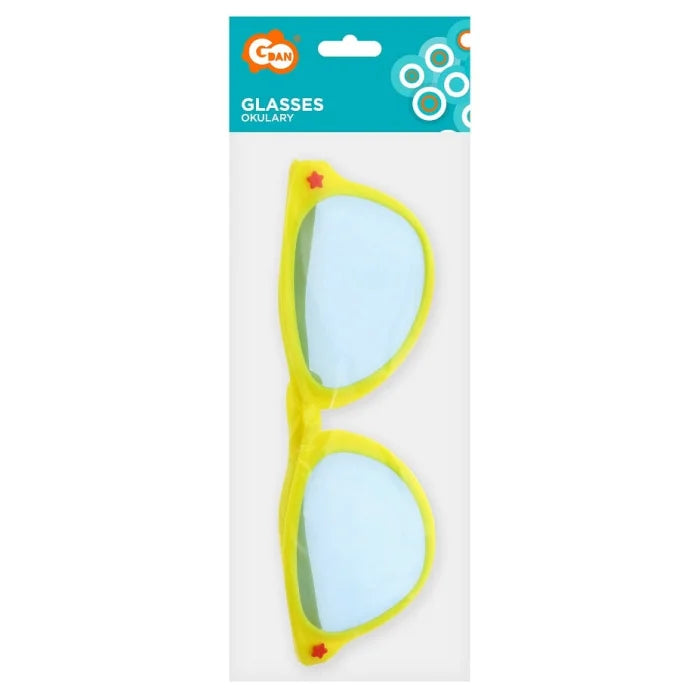 Okulary - Jumbo, żółte