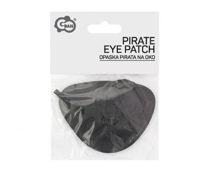 Opaska Pirata na Oko – Czarna | Dodatek do Stroju Pirackiego