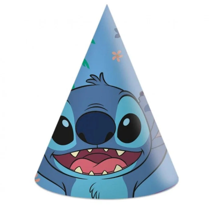 Papierowe czapeczki Stitch & Angel Disney – Kolorowy akcent na każdą imprezę!