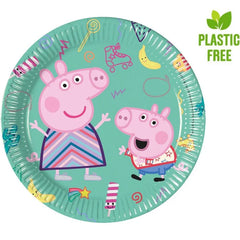 Papierowe talerze Świnka Peppa – zestaw 8 sztuk