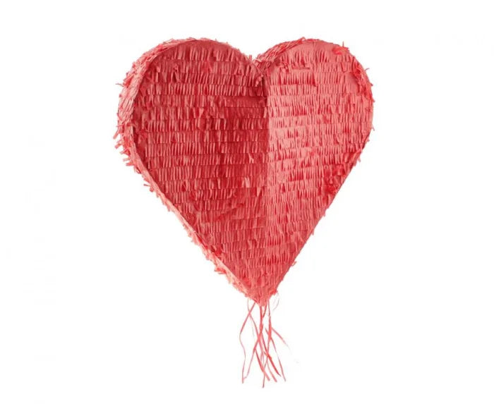 Piniata w kształcie serca na urodziny i wieczór panieński