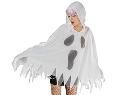 Przebranie Duch poncho – damskie rozmiar S biały Costumes