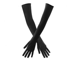 Rękawiczki za łokieć „Opera Los Angeles” – czarne