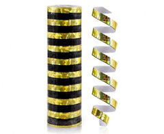 Serpentyna holograficzna złoto czarna – 4 m Party Decorations