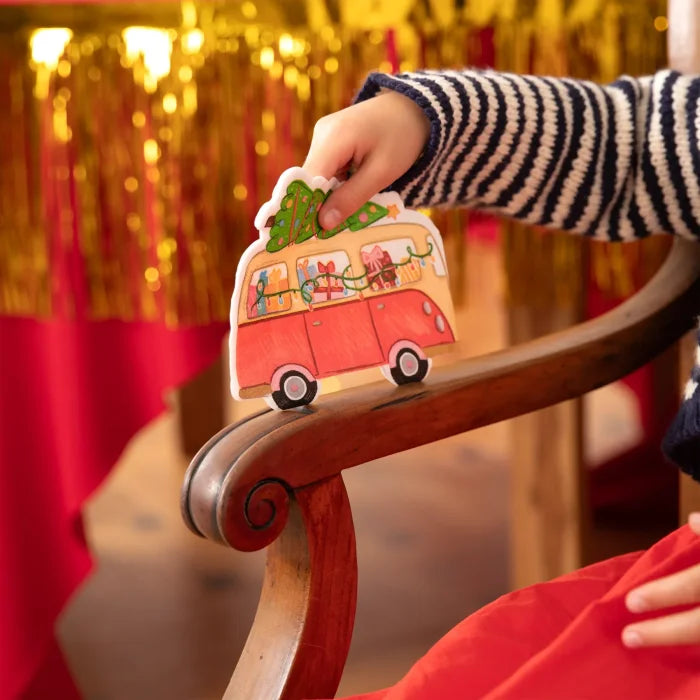 Serwetki Auto z Choinką – 10 szt. 33 × 27,6 cm - Napkins