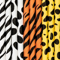 Słomki Zwierzątka 10szt.