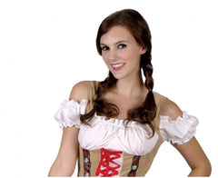 Strój Bawarka Alpejska dla dorosłych S – sukienka z halką