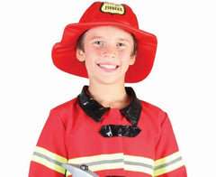 Strój Czerwony Strażak – Gotowy na Ratunek! 110/120 cm
