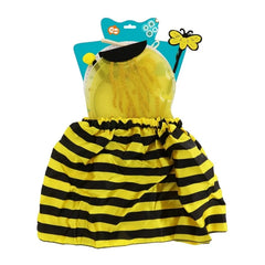 Strój dla dzieci Pszczółka skrzydła, spódniczka, opaska, różdżka