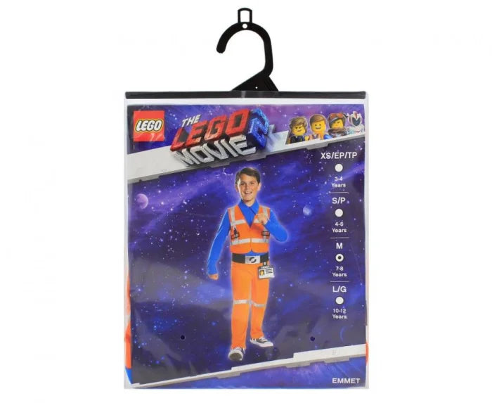Strój Emmet LEGO Movie dla chłopca – rozmiar 127–136 cm (7–8 lat) - Costumes