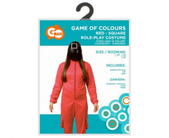 Strój Gra w Kolory – Czerwony Kwadrat Rozmiar 38