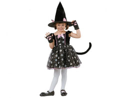Strój kotek czarownica dla dzieci 92/104 cm (3–4 lata) - Costumes