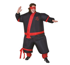 Strój Nadmuchiwany Ninja z Maską – Rozmiar Uniwersalny | Wojownik Ninja