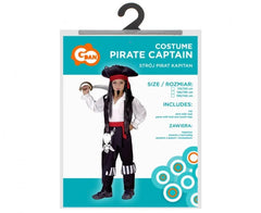 Strój Pirata Kapitana 110/120cm