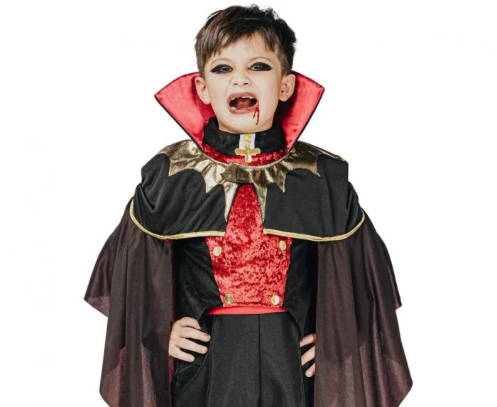 Strój Strasznego Wampira dla dzieci – kostium na Halloween i karnawał - Costumes