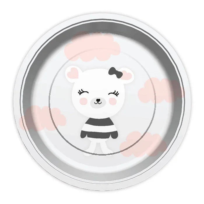 Talerzyki papierowe Lovely Friends 23 cm, 6 szt.