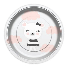 Talerzyki papierowe Lovely Friends 23 cm, 6 szt.