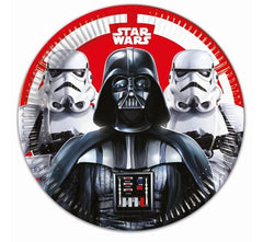 Talerzyki papierowe „Star Wars – Vader” – 8 szt. 23 cm