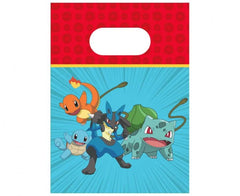 Torebki papierowe Pokemon – 4 szt - Party Supplies