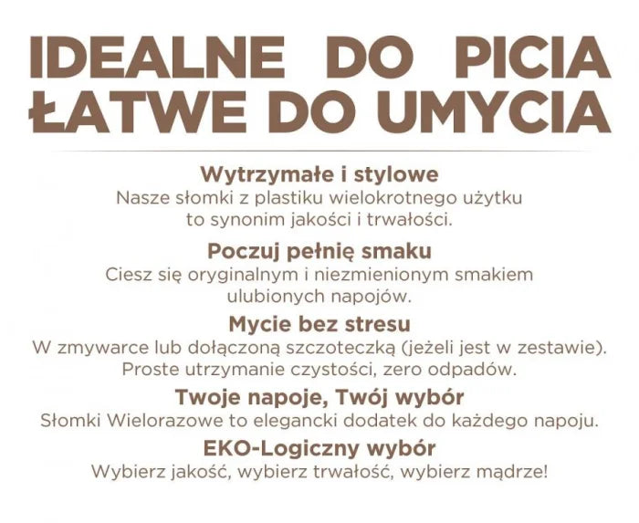 Wielokolorowe Plastikowe Słomki do Picia – 250 Sztuk | Ekologiczne i Wielokrotnego Użytku