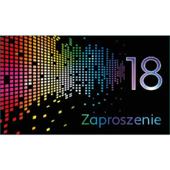 Zaproszenia 18 Urodziny