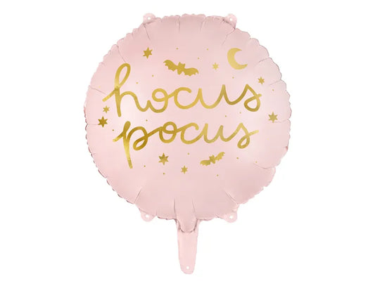 Balon foliowy Hocus Pocus, 45 cm, różowy