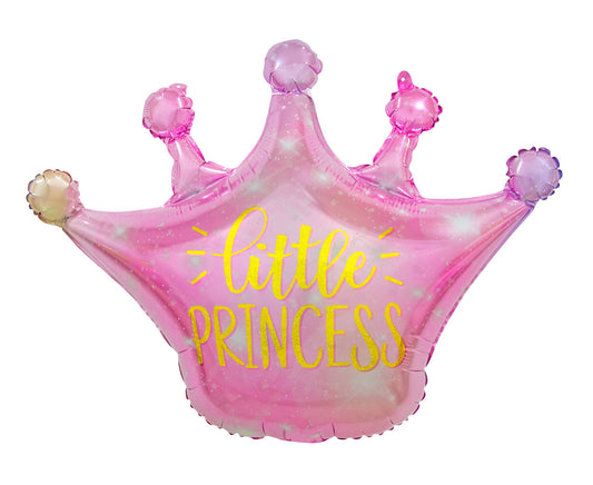 Balon foliowy Korona Little Princess, 63x50 cm