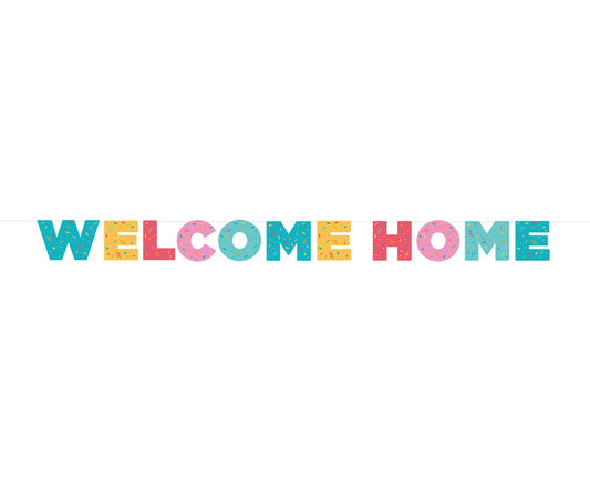 Girlanda papierowa Welcome home, 250 cm