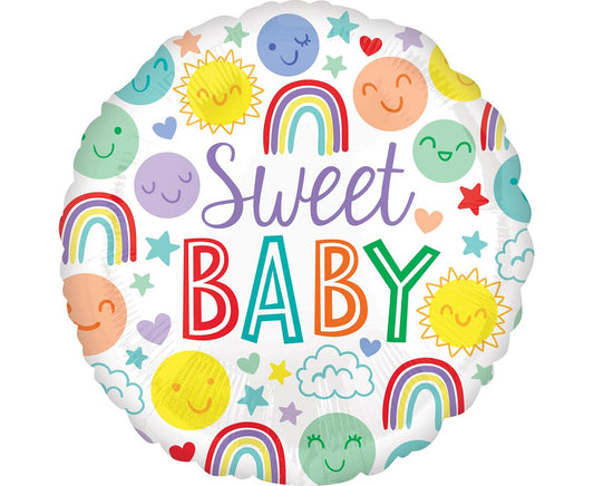 Balon foliowy Sweet Baby, 18 cali