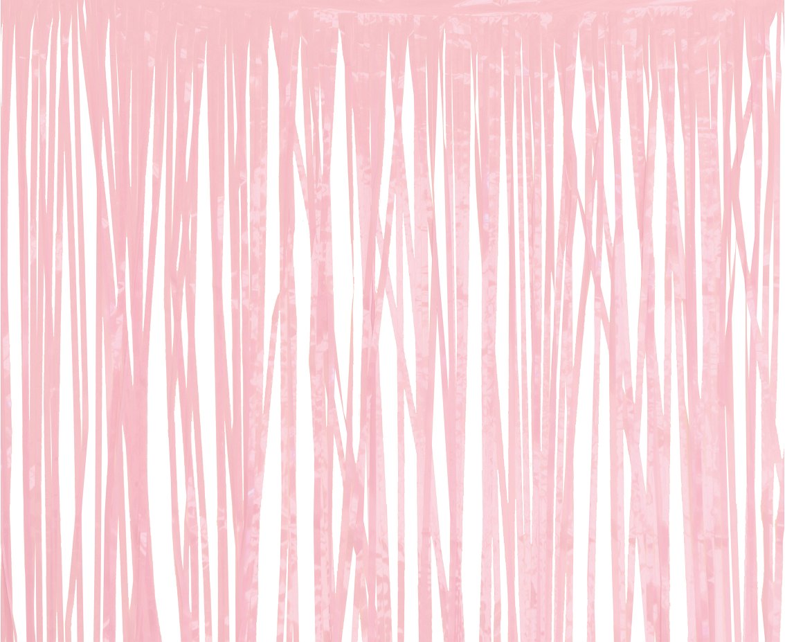 Kurtyna pastelowa jasnoróżowa, 100x200 cm