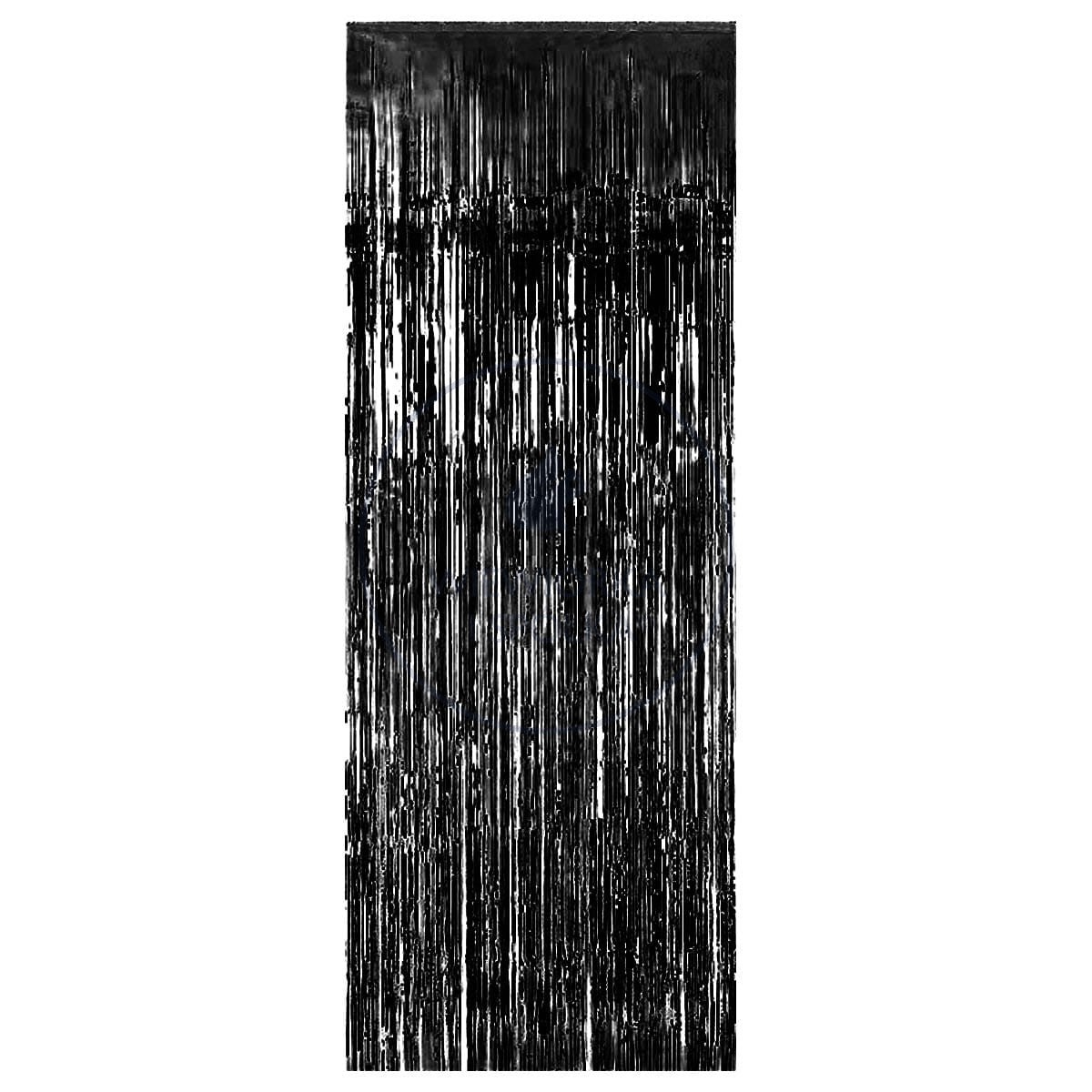 Kurtyna foliowa, matowa, czarna 1m x 2m