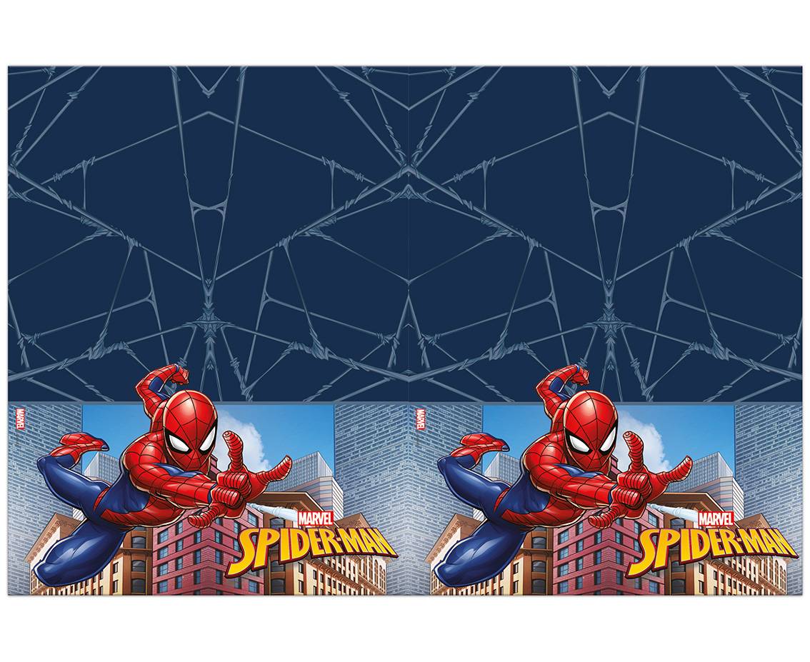 Obrus plastikowy Spiderman Crime Fighter, 120x180 cm