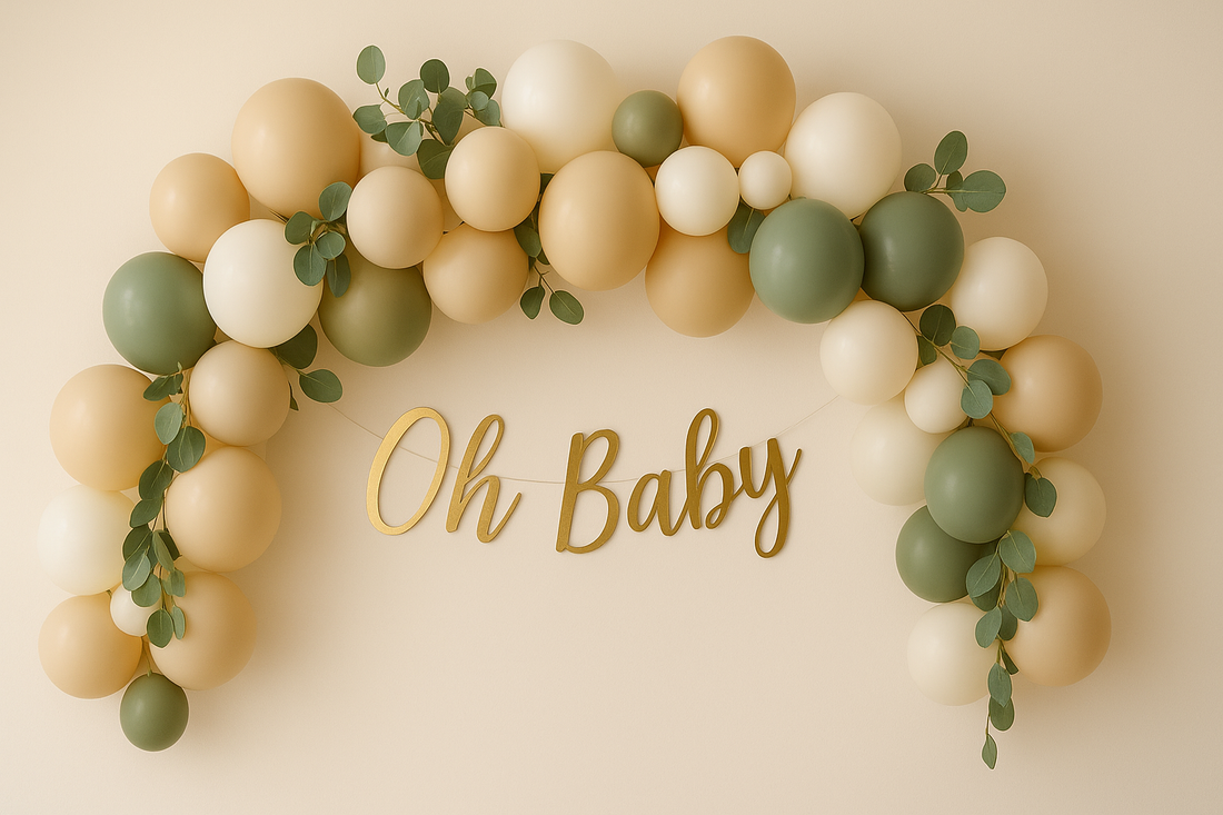 Baby shower dekoracje: przewodnik zakupowy z pomysłami na aranżacje, listą niezbędników i instrukcją montażu