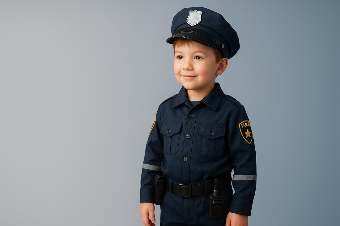 Strój policjanta 110: jak idealnie dopasować rozmiar i skompletować akcesoria – praktyczny poradnik dla rodziców