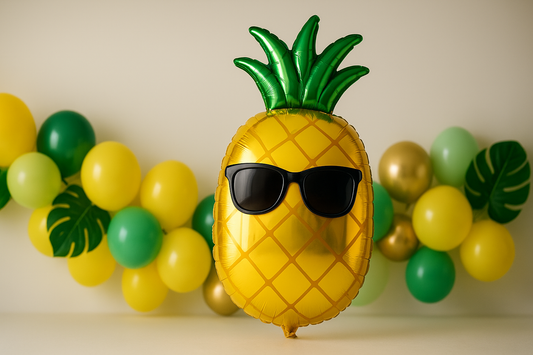 Ananas w okularach: jaki balon wybrać i jak udekorować imprezę w stylu tropikalnym – przewodnik zakupowy i inspiracje