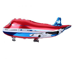Balon foliowy czerwony samolot – 28 x 75 cm