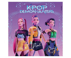 Serwetki papierowe K-POP Demon Hunters – 20 szt. 33 x 33 cm