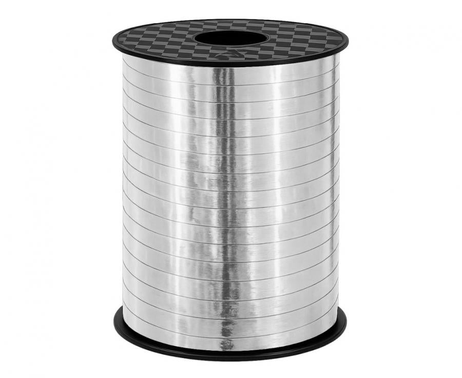 Metaliczna Wstążka do Balonów Srebrna 458 m