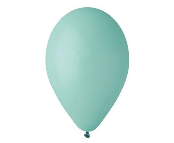 Balony Lateksowe Pastelowe Miętowe 33 cm (13") Gemar Tiffany – 50 szt.