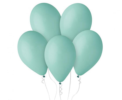 Balony Lateksowe Pastelowe Miętowe 33 cm (13") Gemar Tiffany – 50 szt.