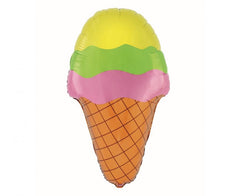 Balon foliowy Lody kolorowe, 34x59 cm