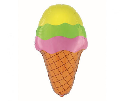 Balon foliowy Lody kolorowe, 34x59 cm