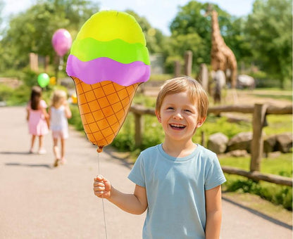 Balon foliowy Lody kolorowe, 34x59 cm