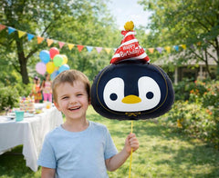 Balon foliowy Urodzinowy Pingwinek 41x50cm