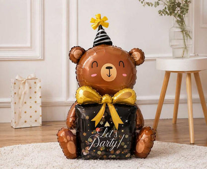 Balon foliowy Imprezowy miś, 52x35x27cm