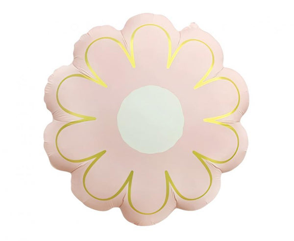 Balon foliowy 18" Stokrotka, różowa pastelowa