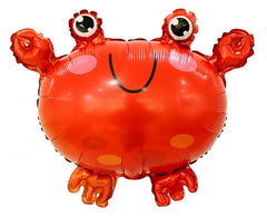 Balon foliowy Czerwony krab, 37x43cm