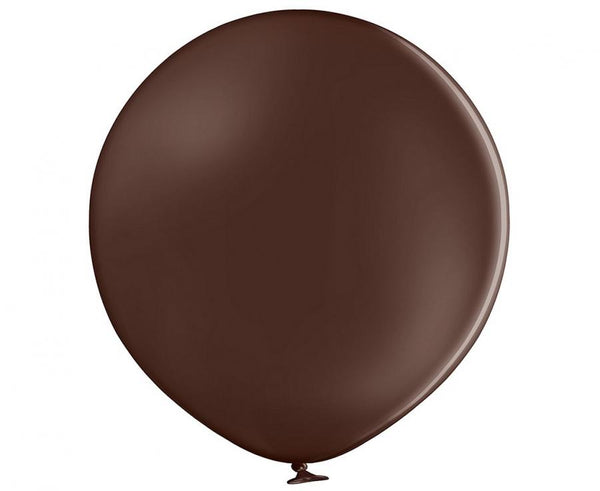 Balony lateksowe 5 cali Belbal pastelowe brązowe kakao 100 szt.