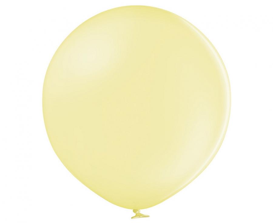 Balony lateksowe 5 cali Belbal pastelowe cytrynowe 100 szt.